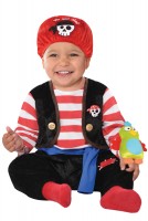 Costume ribelle per pirata del bambino