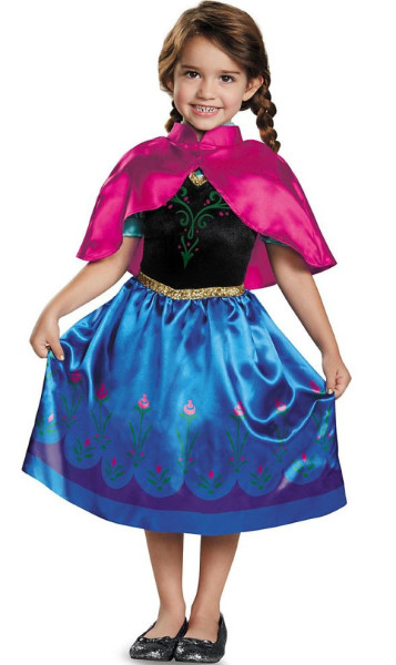 Disfraz de Anna de Frozen de Disney para niña