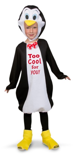 Too Cool For You kostym för pingvin för barn