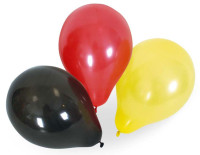 15 Deutschland Fan Ballons 30cm
