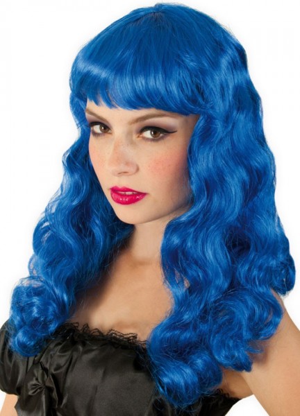 Mermaid wig Ariana blue