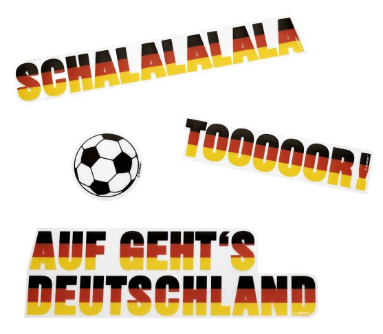 4 Window Stickers - Tooooor Germany
