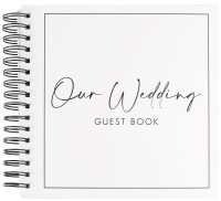 Black and white guest book XXcm