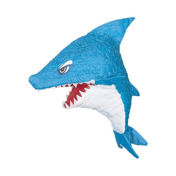 Creepy shark pinata 50cm