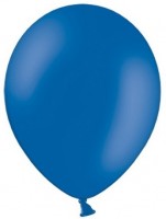 50 feeststerren ballonnen koningsblauw 27cm