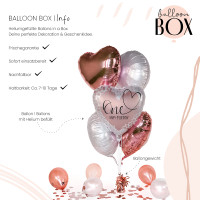 Vorschau: Heliumballon in der Box Loving One Birthday