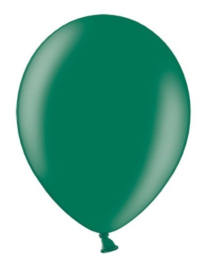 100 globos de látex Dipsy verde oscuro