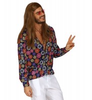 Aperçu: Chemise hippie flower power pour homme