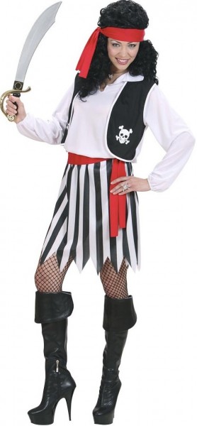 Costume da pirata da sposa Bonny