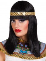 Anteprima: Parrucca faraone nero