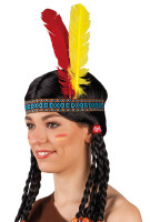 Vorschau: Indianer Stirnband Klassik
