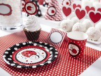 Preview: 6 ladybug party paper cups 180ml