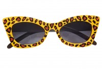 Rockabilly glasses leopard look
