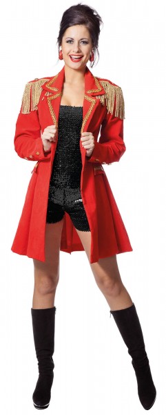 Roter Show Damen Mantel Diana