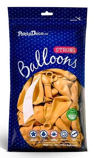 10 palloncini Partystar gialli 30 cm 2