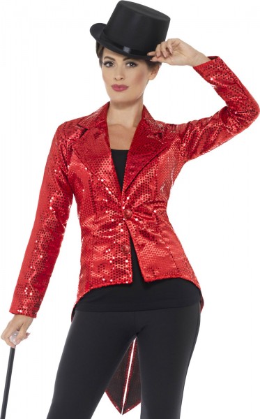 Red sequined tailcoat Nancy