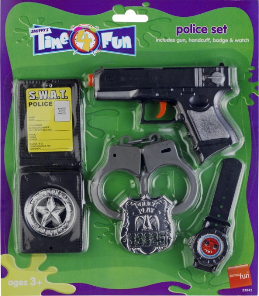 Set polizia per bambini 5 pezzi