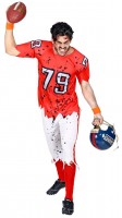 Oversigt: Zombie fodboldspiller Lance kostume