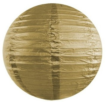 Lantern Lilly gold 25cm