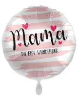 Muttertag Folienballon Mama rosa 45cm