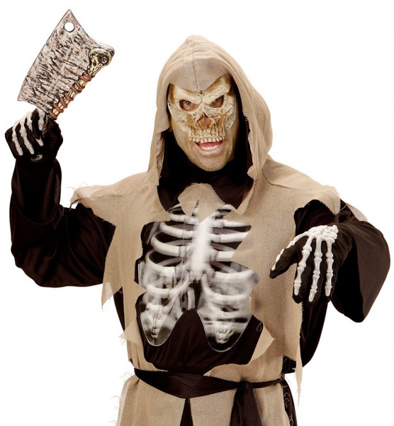 Demi-masque méchant squelette 2
