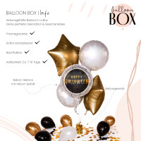 Vorschau: Heliumballon in der Box Golden Halloween