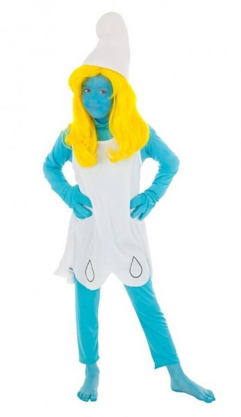 Smurfette girl costume