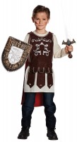 Vista previa: Disfraz infantil de gladiador Thorin con capa