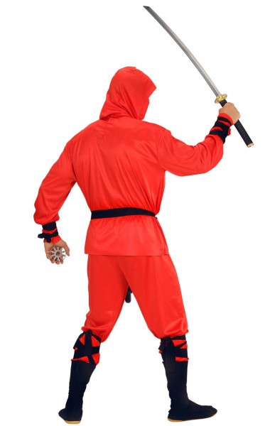 Rote Kaisergarde Ninja Kostüm