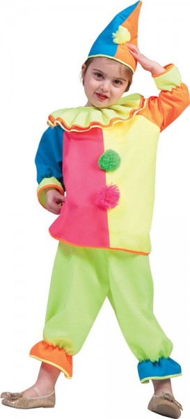 Costume per bambini clown Carla