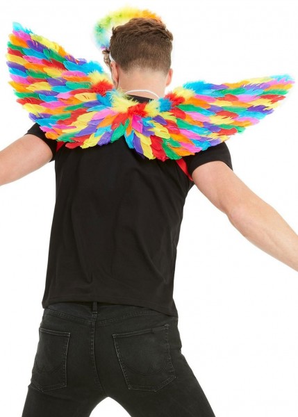 Rainbow Stripes ailes d'ange 2