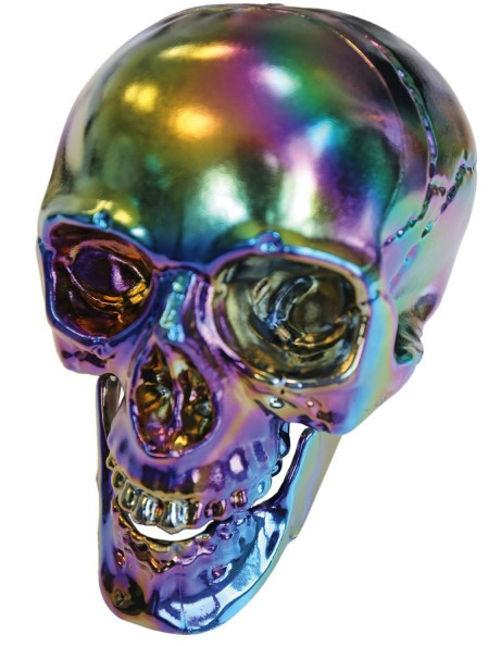 Shimmer Skull Dekoration Figur 20cm