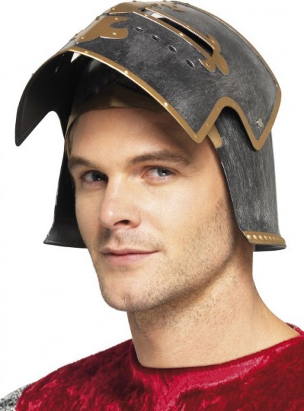 Classic knight helmet