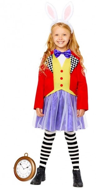 Wonderland rabbit costume for kids