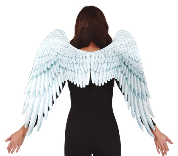 Skrzydła anioła z tkaniny w kolorze białym 100cm