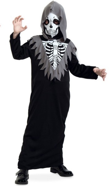 Disfraz de esqueleto fantasma para niño