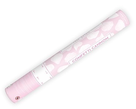 Confetti cannone petali di rosa bianchi