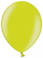 Vorschau: 20 Partystar metallic Ballons maigrün 30cm