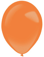 50 latex ballonnen metallic mandarijn 27,5cm