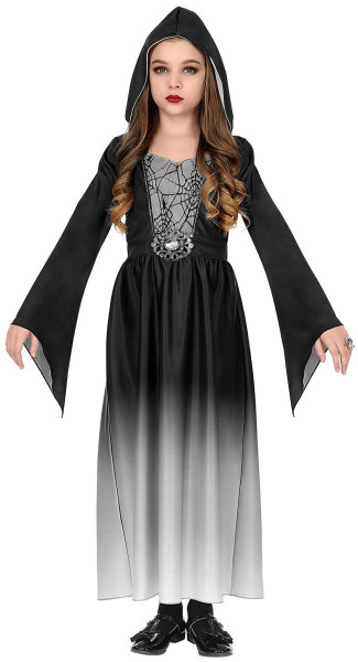 Sukienka gotycka Raven dla dziewczynki