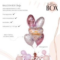 Vorschau: Heliumballon in der Box Für Dich Butterflies