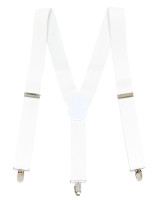 Preview: White suspenders for men