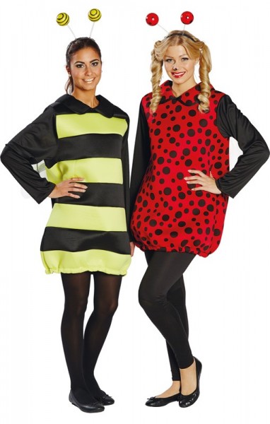 Ladybug prikker damer kostume 2