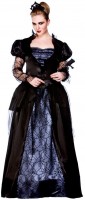 Vista previa: Disfraz de señorita gótica para mujer