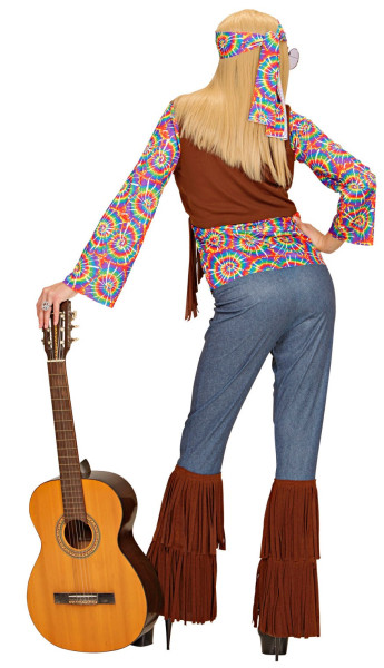 Costume classico da donna hippie 3