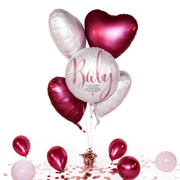Heliumballon in der Box Little Cute Baby Girl