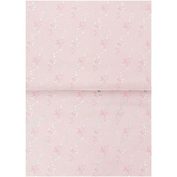 Paper Patch velletje roze belletjes 30x42cm