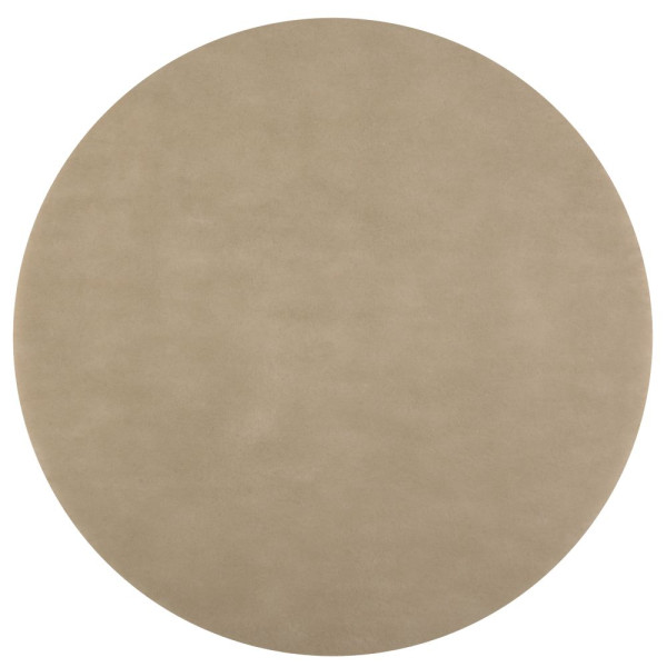 50 placemats natural color taupe made of polyester fleece