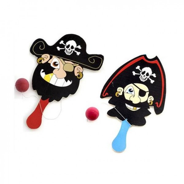 1 Piraten Mini Ping Pong Spiel Mitgebsel