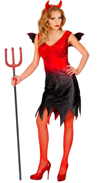 Costume di Halloween Sexy Devil Red Black